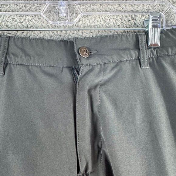 Adidas Shorts Mens 30 Gray Golf Golfer Outdoor Casual Preppy Hiking Camping Gorp - Picture 3 of 13